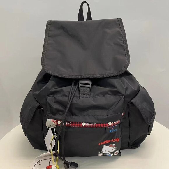 LeSportsac X Hello Kitty 45th Anni Rucksack Backpack - Picture 1 of 7